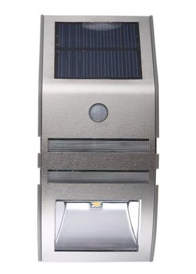 Human Sensor Motion Induction Solar Panel Wall Light